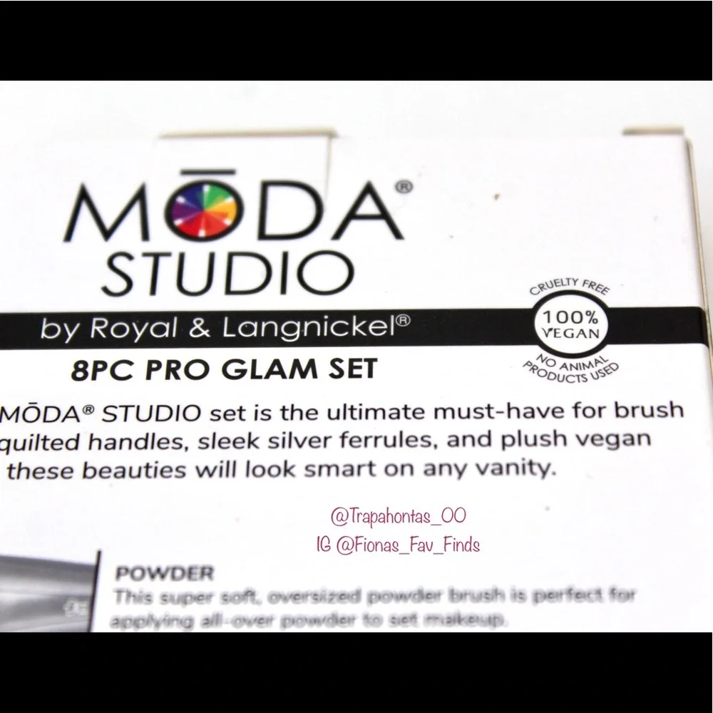 Moda Studio | 8 Pc Glam Set Vegan/Cruelty Free
